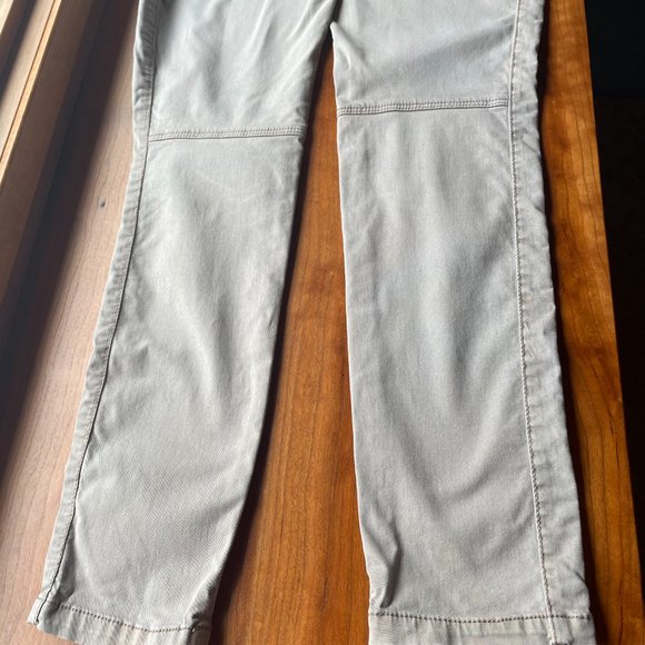 Pilcro and the Letterpress Moto Zip Tan Skinny Pants Size 4 - Picture 6 of 10